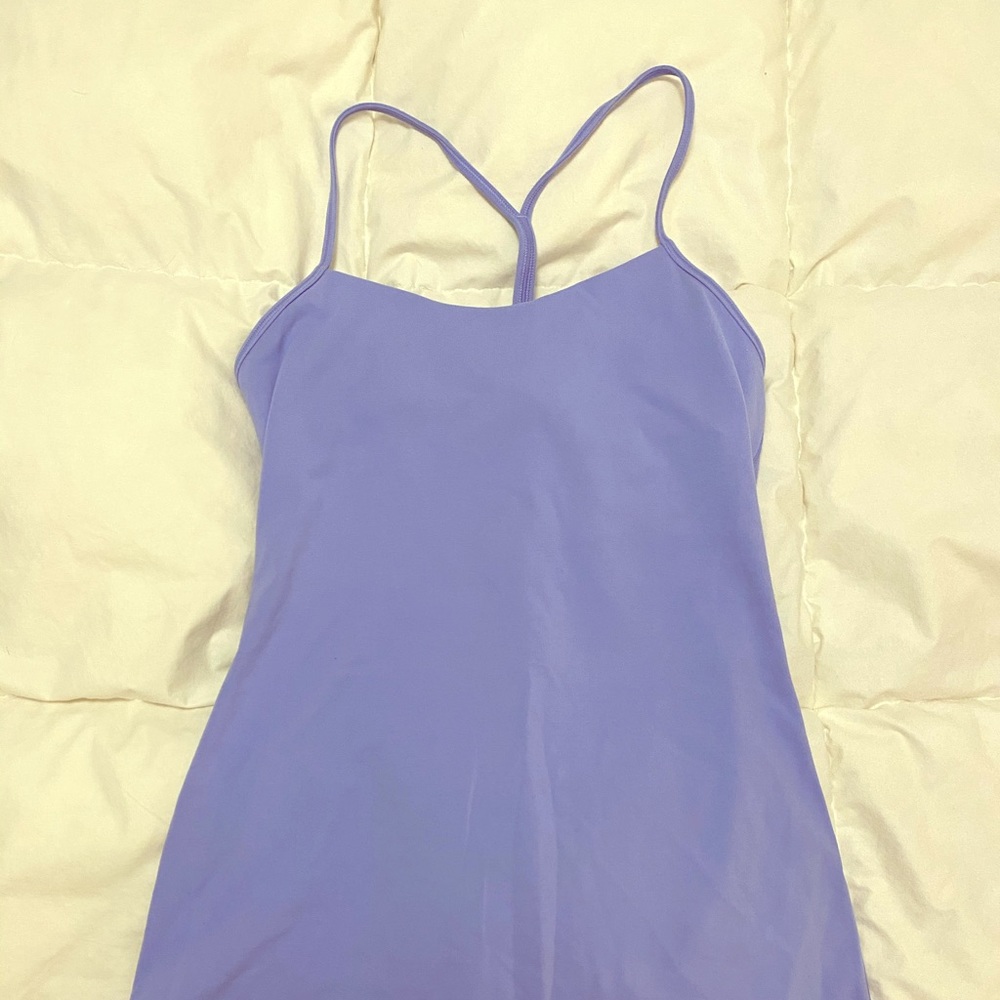 Lululemon power y tank periwinkle size 8